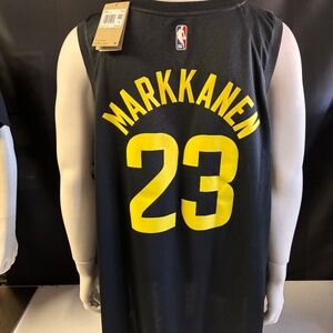 New mens size 60 or 3XL Nike Utah Jazz Markkanen basketball jersey